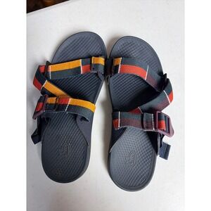 Chaco Lowdown Slide Sandals Womens 6 Multi Color Striped Strappy Outdoor Shoes